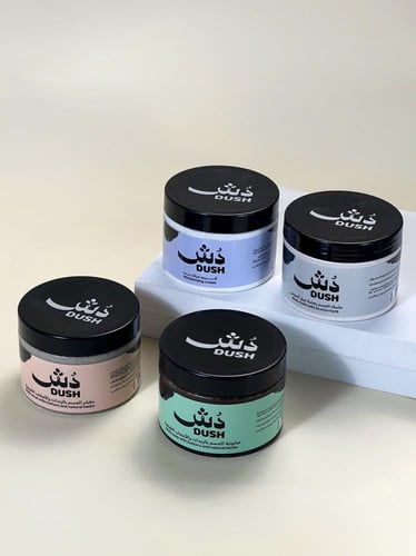 مجموعة دش الطبيعية للعناية وتفتيح الجسم