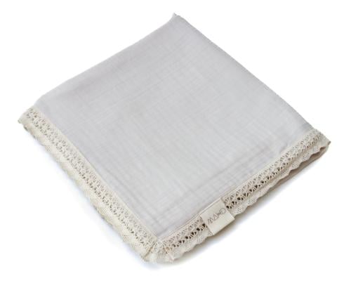 لفة رضّع موسلين - رمادي فاتح