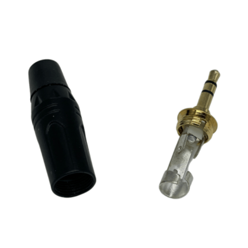 وصلة جاك 3.5MM ستيريو ذكر لون أسود صيني