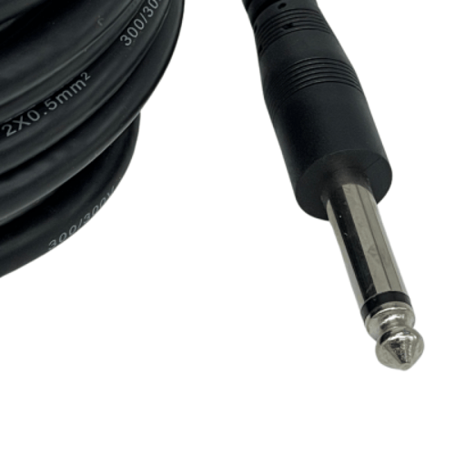 سلك مونيتور XLR ذكر إلى جاك TS ذكر أسود هايد 220 ص...