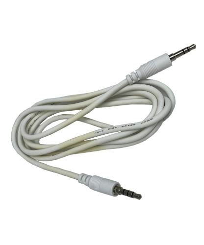 سلك جاك 3.5MM ستيريو مجوز أبيض هايد 350 صيني 1.5 م...