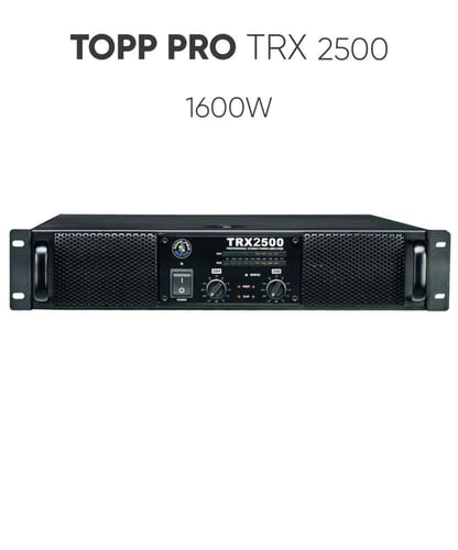 مقوي صوت داخلي توب برو 1600 واط TRX 2500
