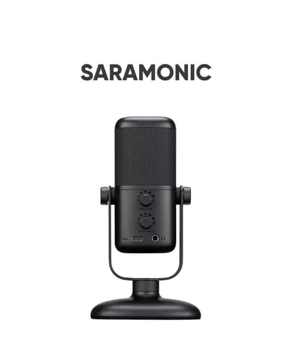 مايك استوديو يو أس بي سارمونيك أسود SR-MV2000