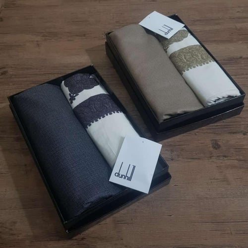 بوكس الشتاء رجالي ثوب شتوي رجالي مع شال كشميري تطر...