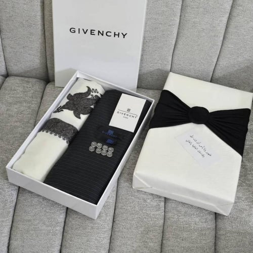 هدايا شماغ كشميري رجالي مع قماش ثوب رجالي