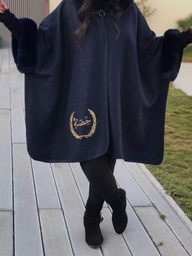 شال بالصوف نسائي شتوي