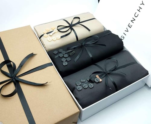 ٣ اقمشه ماركه في بوكس عرض الشتاء