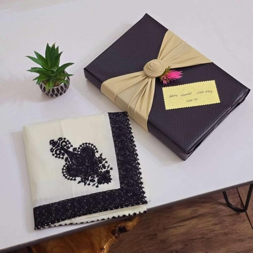 شماغ كشميري رجالي مطرز