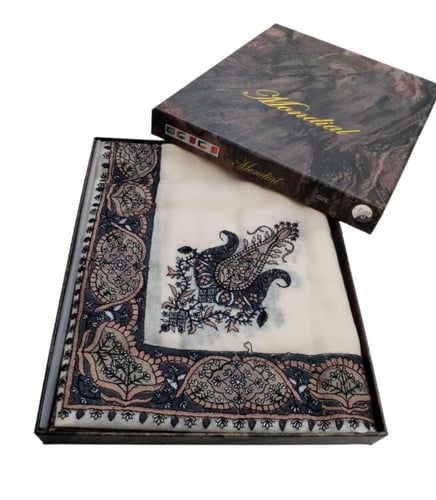 شال كشميري رجالي مطرز