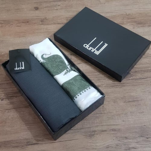 ملابس شتاء رجال شال صوف رجالي مع قماش ثوب رجالي