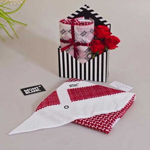 هدايا شماغ مع تغليف فاخر