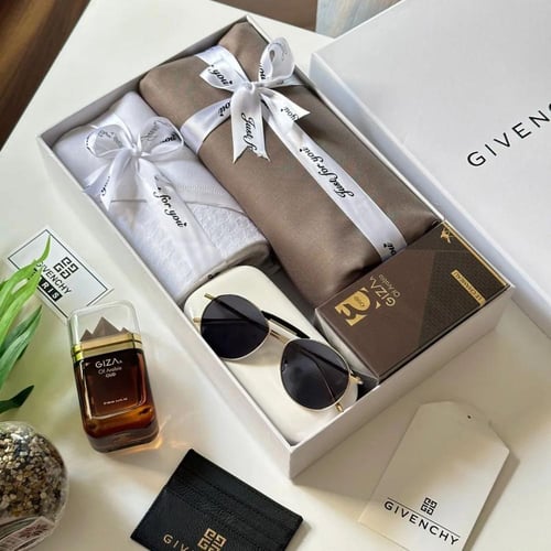 غترة شتويه رجالي مع قماش شتوي مع نظاره وعطر