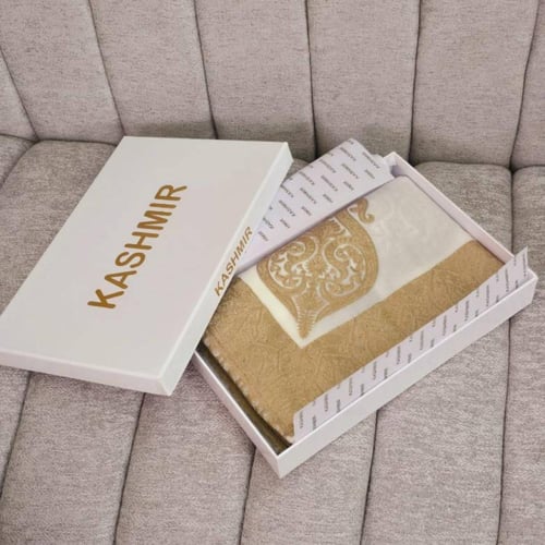 شال شتوي رجالي كشميري تطريز