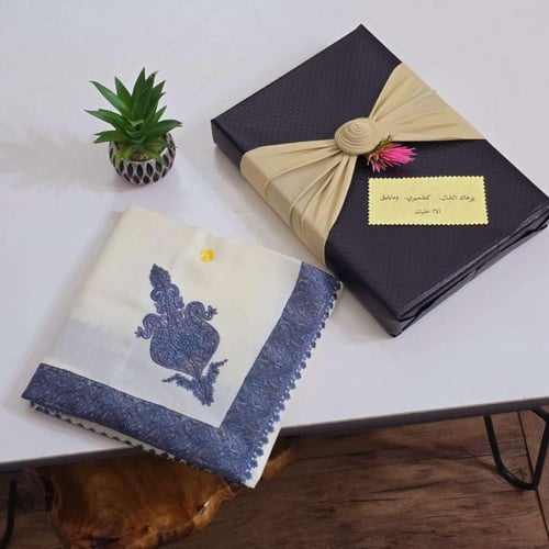 شماغ كشميري رجالي مطرز