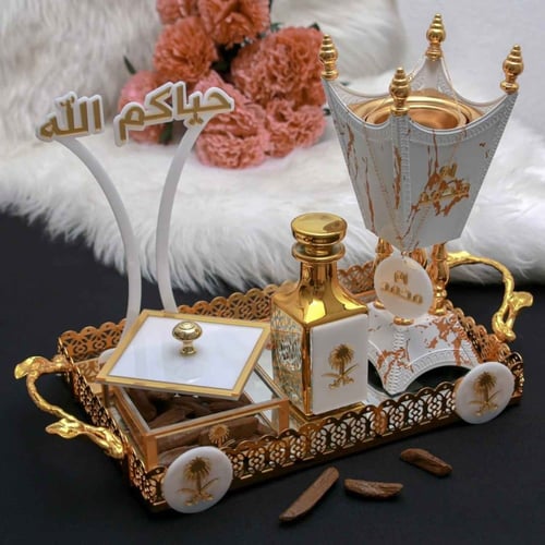 طقم مباخر ملكيه - طقوم مباخر بالاسم