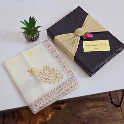 شماغ كشميري رجالي مطرز