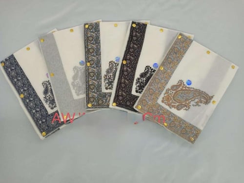 شماغ كشميري شتوي مطرز