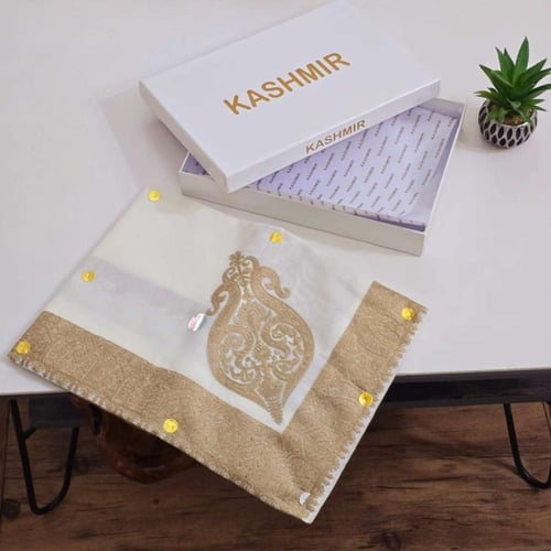 شال شتوي رجالي كشميري تطريز