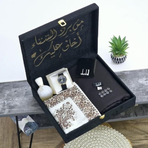 افكار هدايا شتويه رجاليه من قماش ثياب و شماغ كشمير...