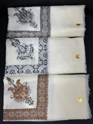 شال صوف رجالي كشميري شتوي