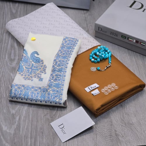 قماش شتوي مع شال كشميري +سبحه