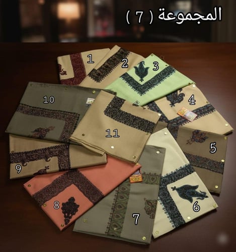 شالات كشميري صوف اصلي تطريز فاخر ومتقن