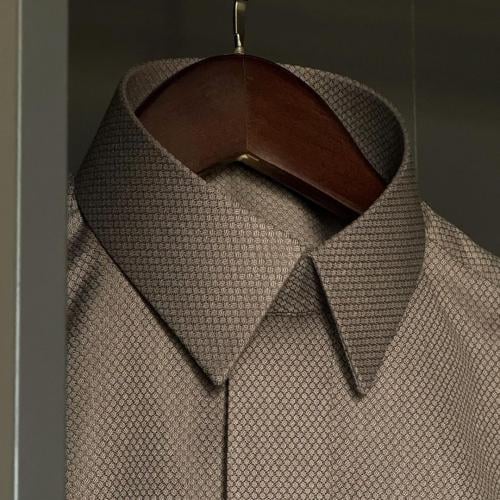 ثوب تيتانيوم شتوي لون قماش تيتانيوم رجالي