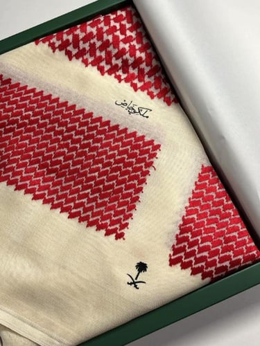 شماغ ملكي خاص دم الغزال 2026