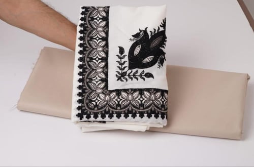 قماش شتوي+غترة بروجيه شتوية