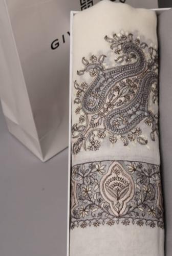 Winter Kashmiri shawl embroidery