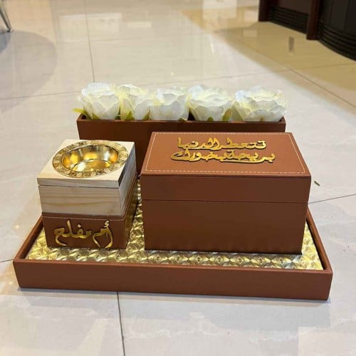 مباخر جلد بالاسم