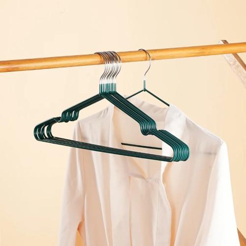 علاقة ملابس حديد ملبس جلد 6 حبه