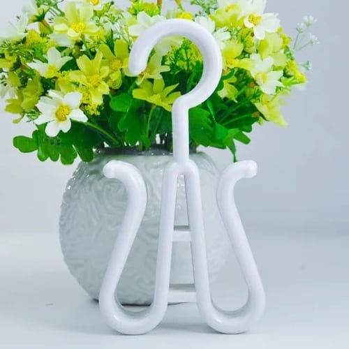 علاقة احذية ابيض كبير (12 حبه )