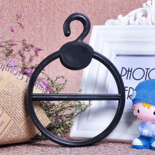 علاقة كرفتا دائري صغير اسود (12 حبه )