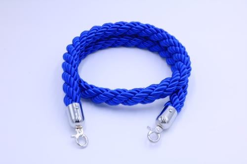 حبل حواجز بنكيه مجدول احمر