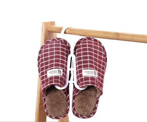 علاقة احذية ابيض كبير (12 حبه )