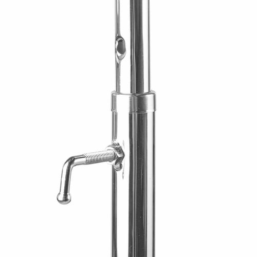 استاند ملابس خط واحد كروم ( تايون)