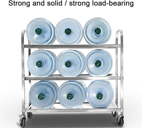 عربية طعام استيل كروم