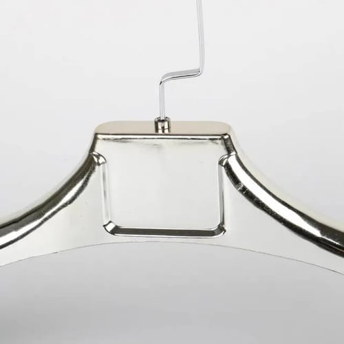 علاقة ملابس كتف عريض (فضي-6حبه)