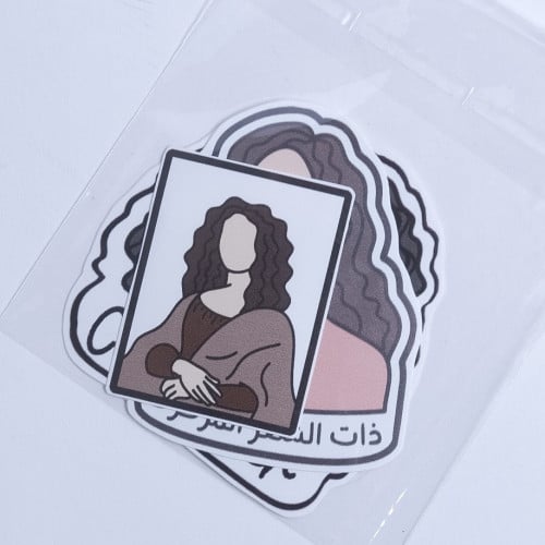 استكرات بتصاميم كيرلير كرلز الخاصة ، ااشعر المزخرف...