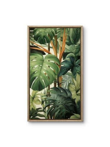 لوحة جدارية نباتات