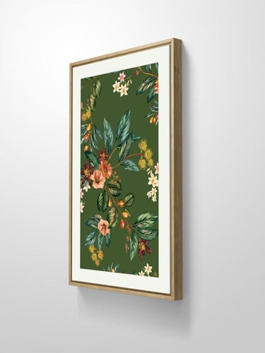 لوحة جدارية ورد بتصميم مميز