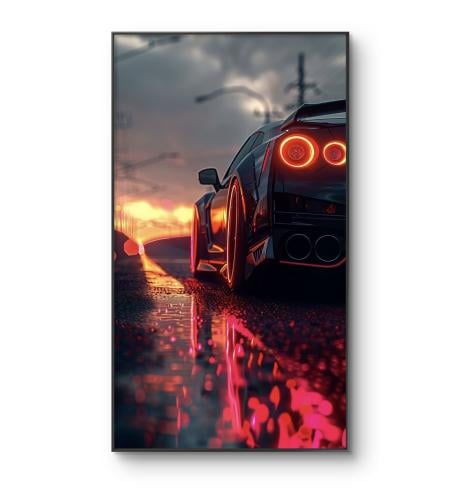 لوحة جدارية سيارة GTR