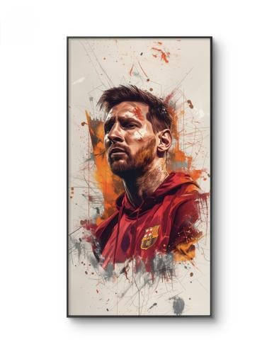 لوحة جدارية ليون ميسي Lionel Messi