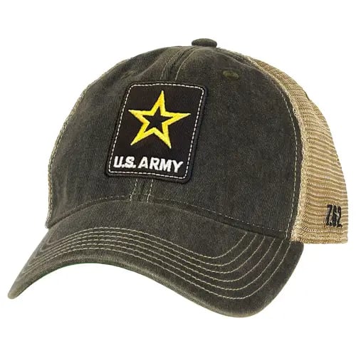 قبعة 7.62 بشعار الجيش الأمريكي – Vintage Trucker Hat