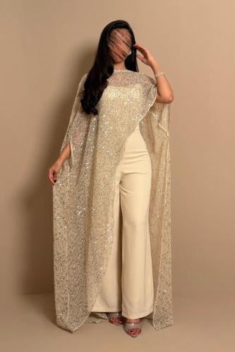 Eshraqa evening jumpsuit
