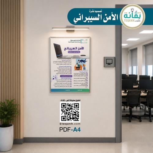 تصميم نشرة الأمن السيبراني - PN01QWER330