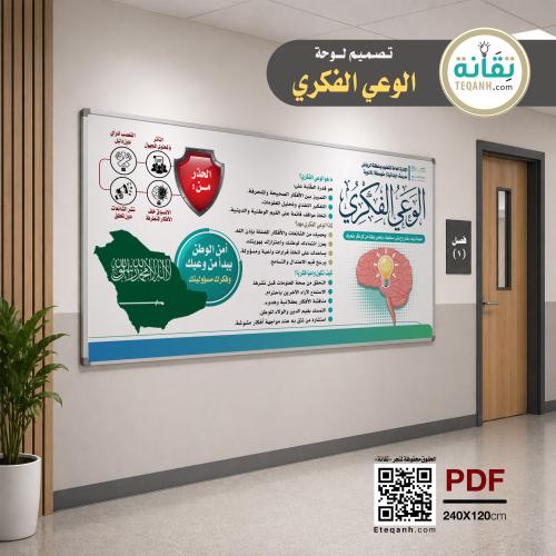 تصميم لوحة الوعي الفكري - PN01QWER263