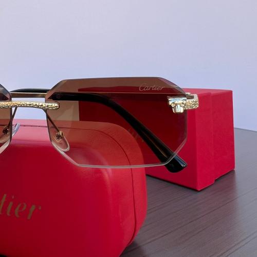 نظارة شمسية فاخرة من Cartier