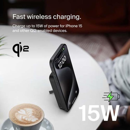 بيلكن باور بانك Boost Charge لاسلكي مغناطيسي Qi2 ب...